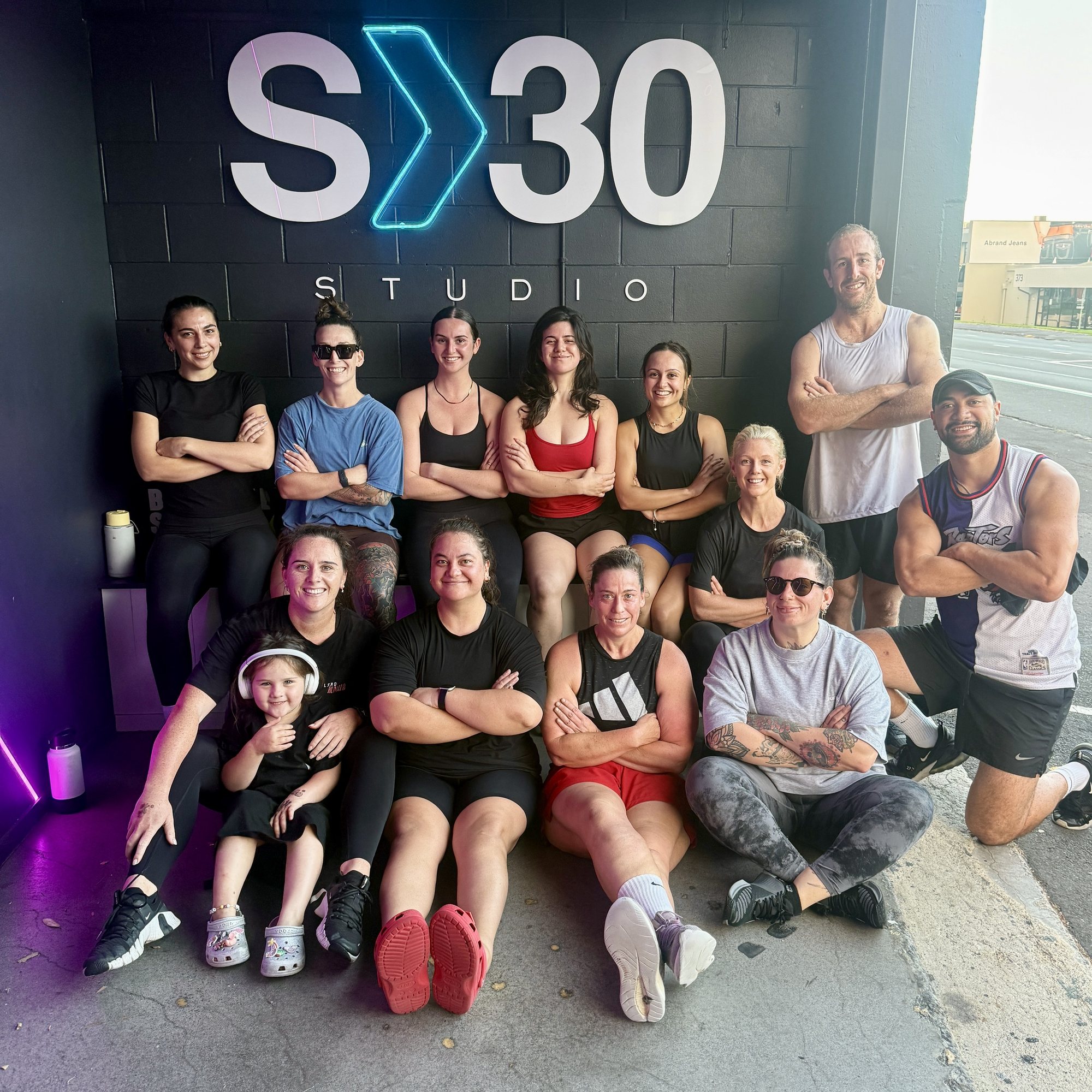 The S30 Mt Eden community together under the S30 Studio sign